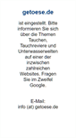 Mobile Screenshot of getoese.de
